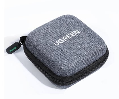 Etui na słuchawki UGREEN Etui na akcesoria słuchawki lub kable LP128 szare